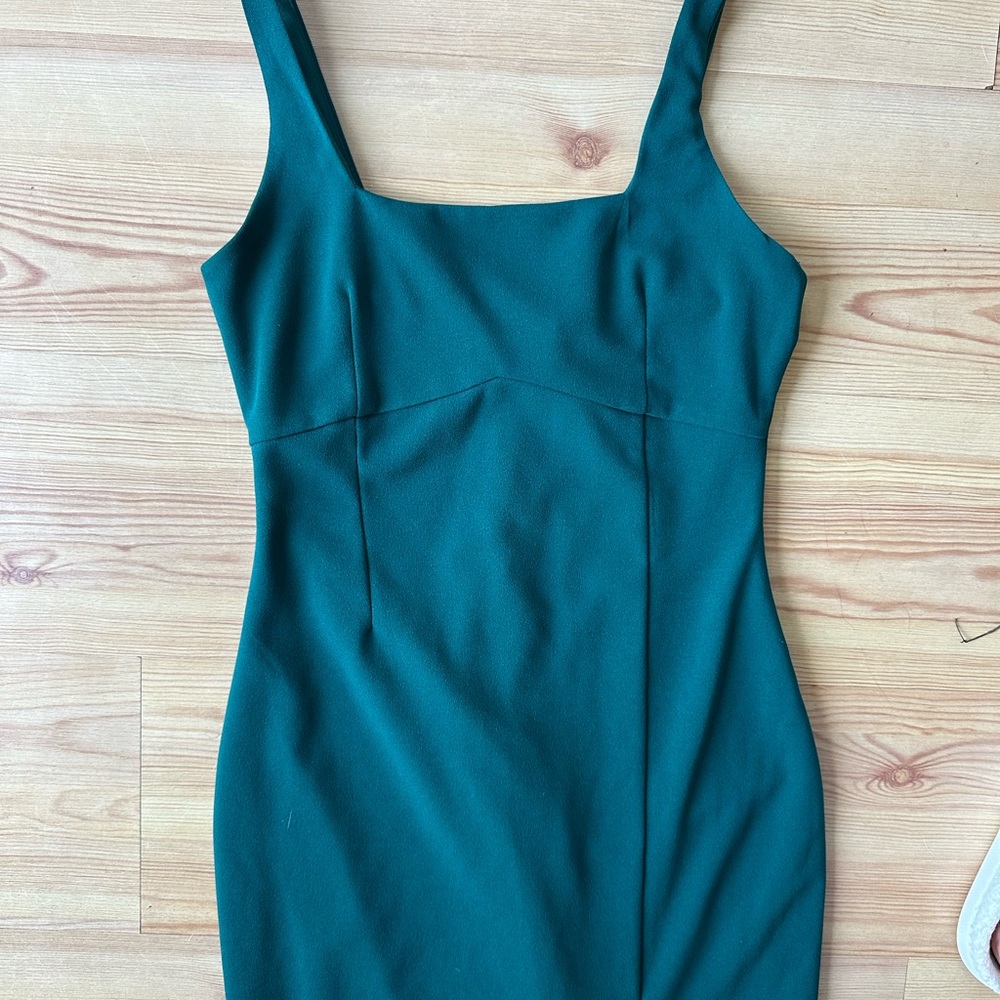 Windsor Teal Sleeveless Dress